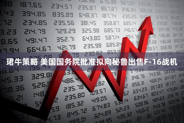 珺牛策略 美国国务院批准拟向秘鲁出售F-16战机