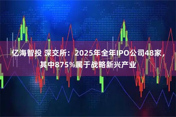 亿海智投 深交所：2025年全年IPO公司48家，其中875%属于战略新兴产业