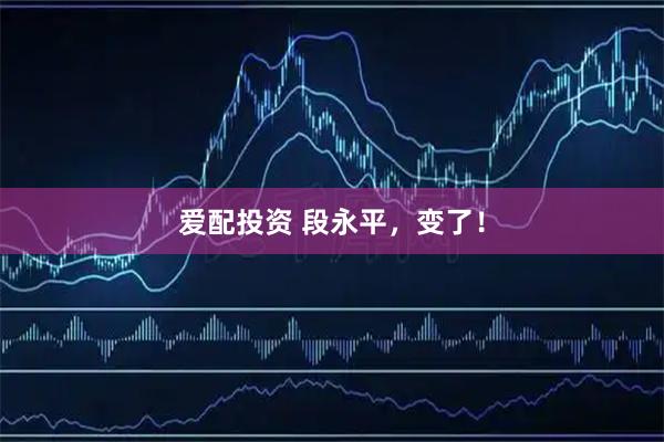爱配投资 段永平，变了！